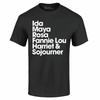 Inspirational Female Black Leaders T-shirt Black History BLM Shirts