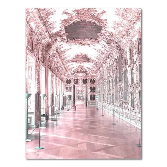 Розовый цветок фаленопсис пион георгин цитаты настенная живопись на холсте плакаты на скандинавскую тему и принты настенные панно для гостиной без рамы