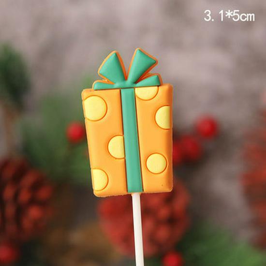 Рождественский декор: Вставки для карточек, Топперы для торта, Гирлянда из чашек, Украшения для венков, Клубничная башня, Мультяшные украшения в виде звезд и деревьев.