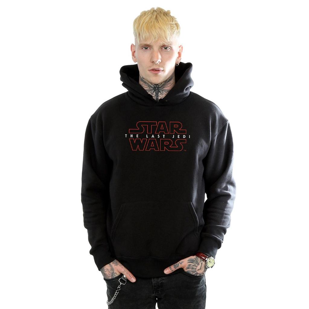 Star Wars Mens The Last Jedi Logo Hoodie