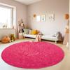 Plush Round Carpet Fluffy Soft Shaggy Rug For Bedroom Chair Mat Bathroom Mat Cute Girl Room Beside Mat 23 Colors Home Decoration