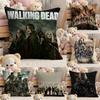 Наволочка The W-walking dead Уютная Подушка для диван-кровати Шёлковая элегантная Невидимая молния Индивидуальная Декоративная наволочка