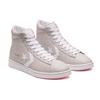Converse Cons Pro Leather Повседневные высокие кеды для скейтборда Унисекс Молочно-белый