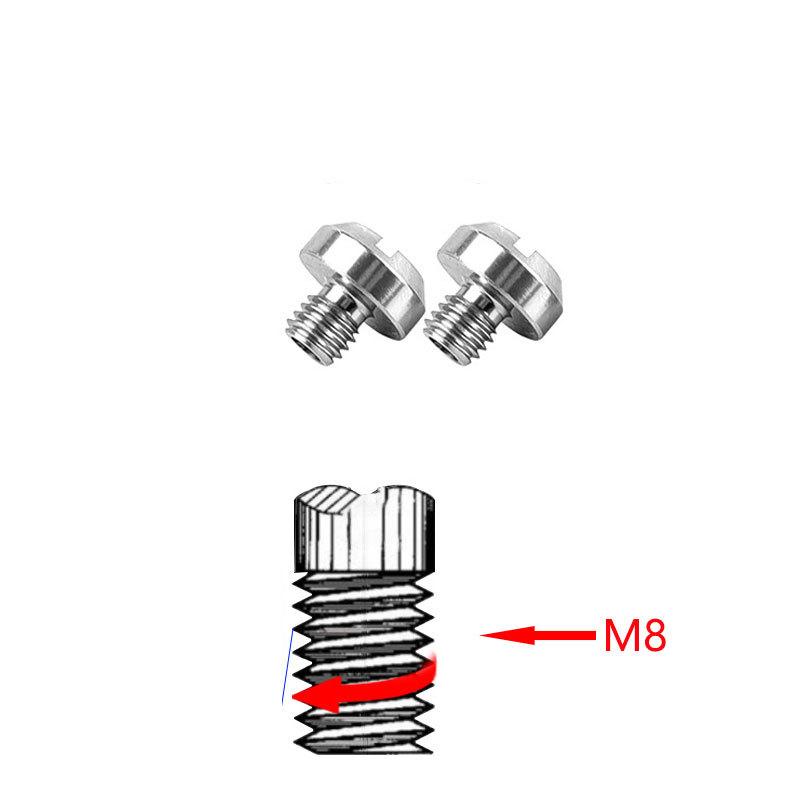 2 шт. M8/M10 мотоциклетное зеркало заднего вида, заглушки, винты, детали из алюминиевого сплава, модификация