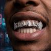 Removable Rhinestone Tooth Caps Punk Charm Teeth Grillz Gift Hiphop Teeth Grillz  Dental Crown