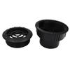 Adjustable Rotatable Round Universal AC Air Vent Outlet Grille for Bus RV Caravan Motorhome Roof Ceiling Ventilation