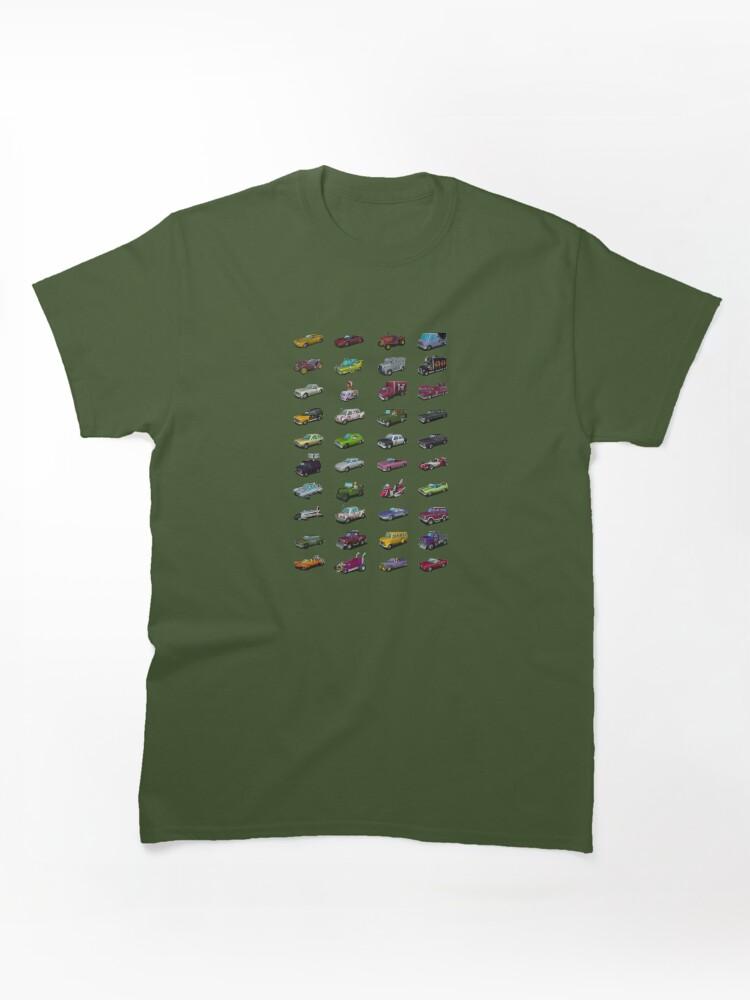 Grand Theft Auto Hit & Run Cars Classic Unisex T-Shirt