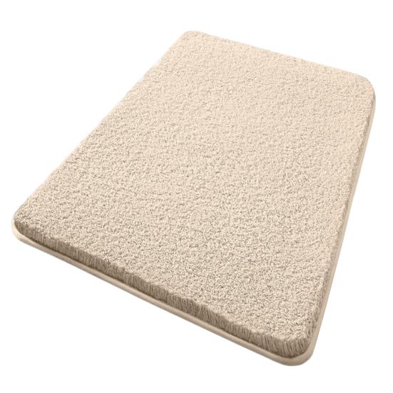 Коврик для пола Машинная стирка Толстый Плюшевый Коврик для ванной Супервпитывающий Быстросохнущий Мягкий Нескользящий Коврик для душа