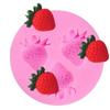 2024 New Strawberry Shape DIY Baking Silicone Mold Fondant Chocolate Cake Mold