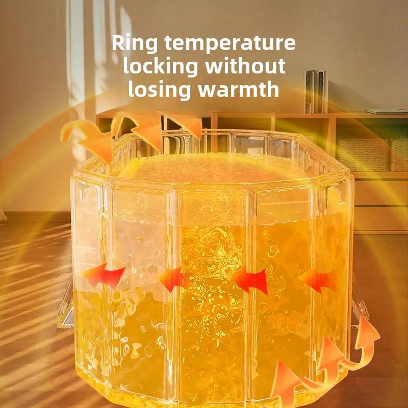 Складная ванна для взрослых, ведро для купания всего тела, ведро для купания детей, ведро для купания взрослых, парное двойное биде, складная ванна