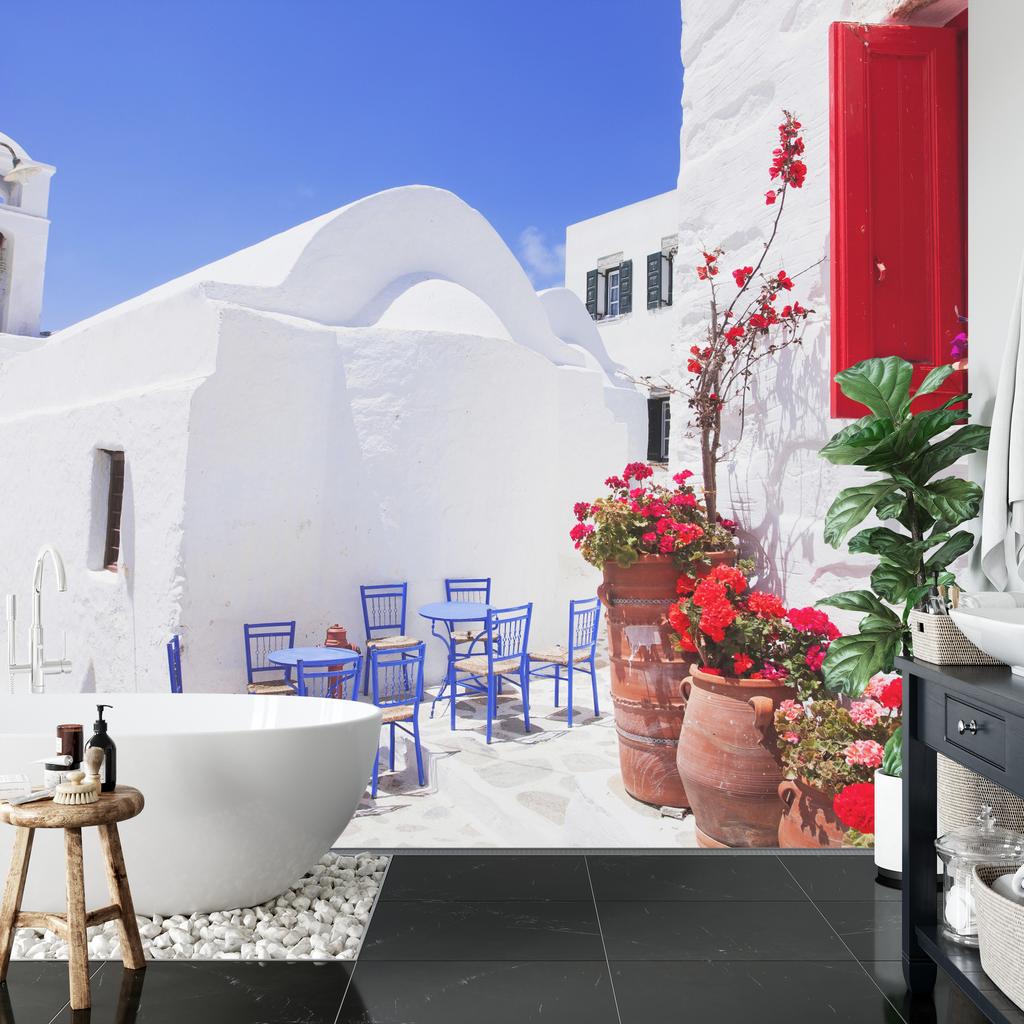 Photomural Greek Street Non-Woven 254x184