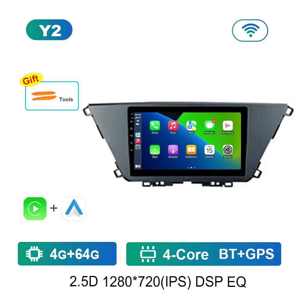 Автомобильный видео мультимедийный плеер Carplay 10,1 дюйма для Kia Carens KY 4 IV 2022 - 2025 ОС Android 4G WiFi Bluetooth Автоаксессуары