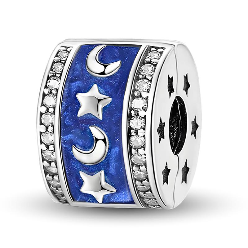 Медь Милый Слоник-Бабочка Синяя Серия Шармы Бусины Подходят для Оригинального Браслета Пангла Высокое Качество DIY Ювелирные Изделия