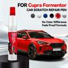 Ремонтный маркер для краски автомобиля для CUPRA Formentor 2020-2025, аксессуары для ремонта царапин на краске, синий, бронзовый, красный, белый, черный, синий Фьорд