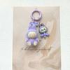 Flocking Cute Grain Labu Bag, Mobile Phone Keychain, Mobile Phone Chain, Cute Gift for Friends, Pendant.