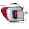 LED Rear Bumper Tail Light for GMC Acadia 2017 2018 2019 Taillights Driving Brake Lamp Rear Lights Waterproof Replace Assembly