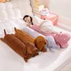 Cute Lying Animal Elephant Dachshund Dog Throw Pillow Plush Toy Doll Hippo Doll Girl Soothing Rag Doll