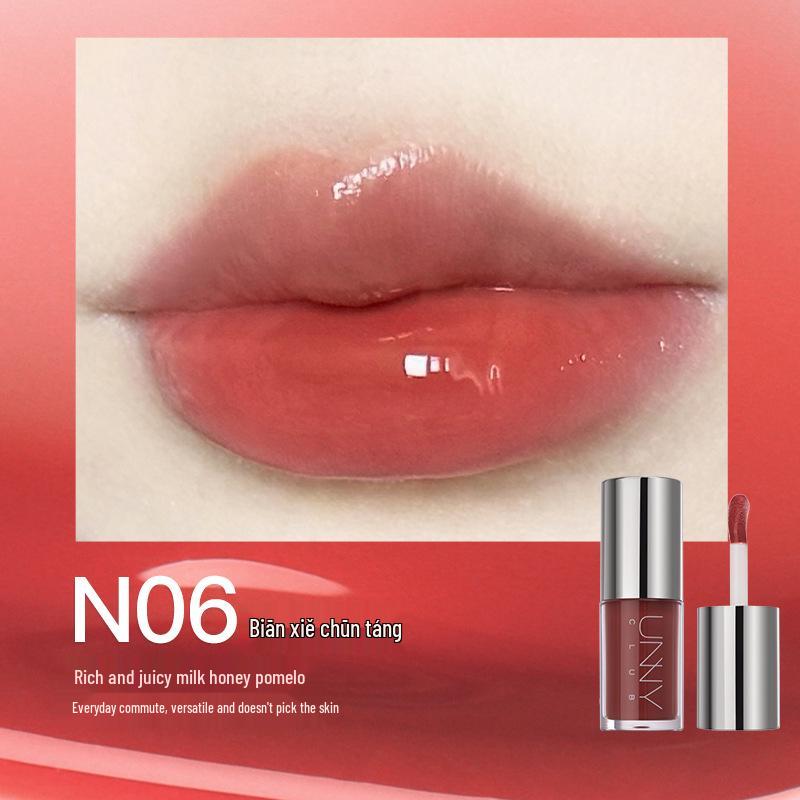 UNNY Moisturizing Lip Essence: Honey-Infused, Water-Light Lipstick for Reduced Lip Lines.