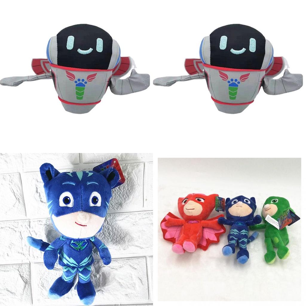Soft And Cuddly Pj Masks Plush Doll Toy Collection Including Catboy Gekko Owlette And More