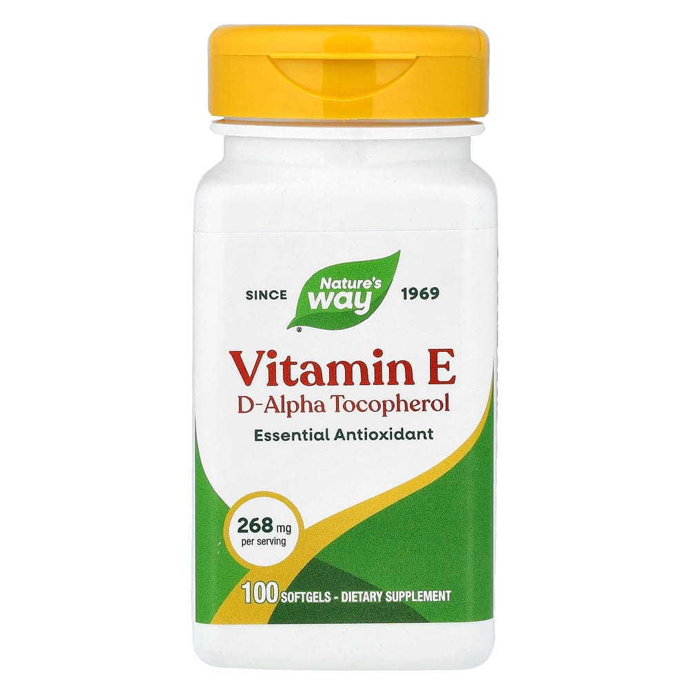 Nature's Way Vitamin E 400 IU Softgels 100 Count