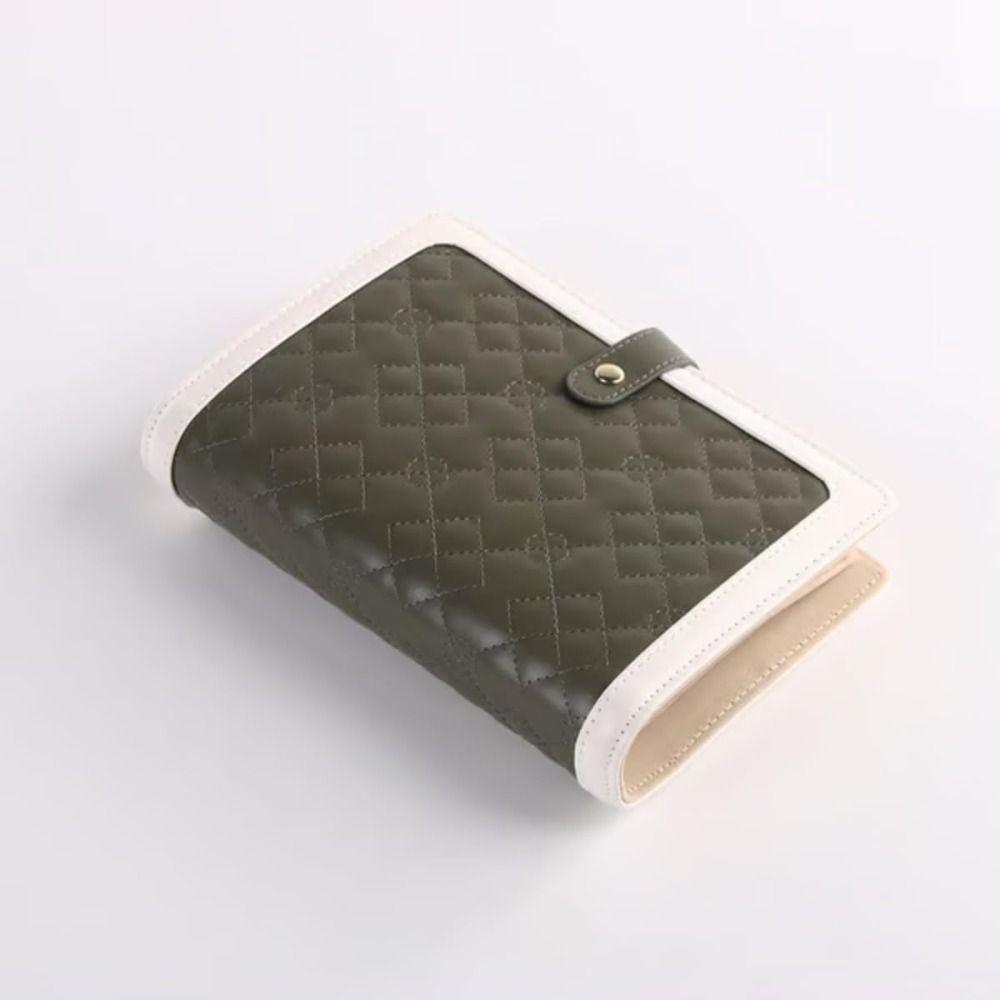 Velvet Necklace Binder Storage Book with Zipper Jewelry Packaging Box Jewelry Organizer for Women