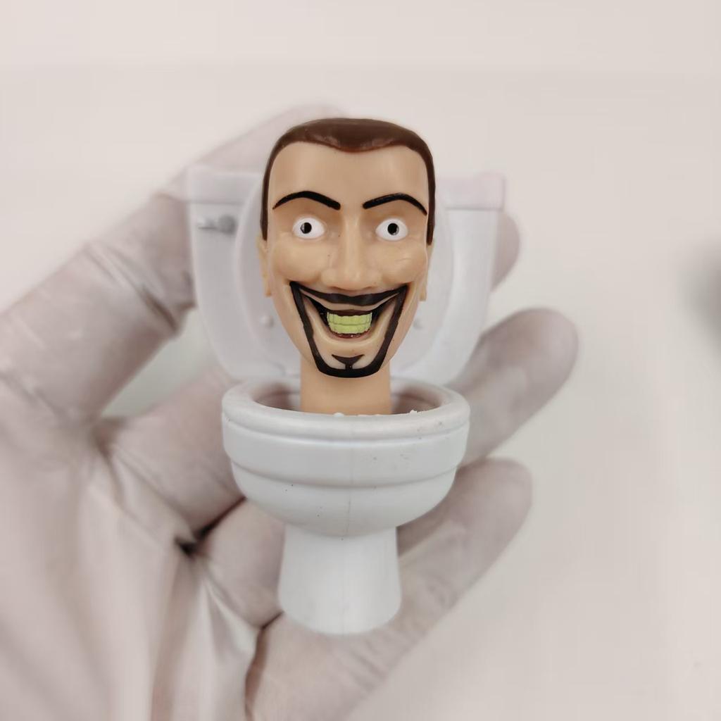 Оригинальная Фигурка Человек-Скибиди Туалет Человек-Камера Человек-ТВ Человек-Динамик Модель Фигурки Действия Украшения ПВХ Кукла Игрушка Забавный Подарок для Детей