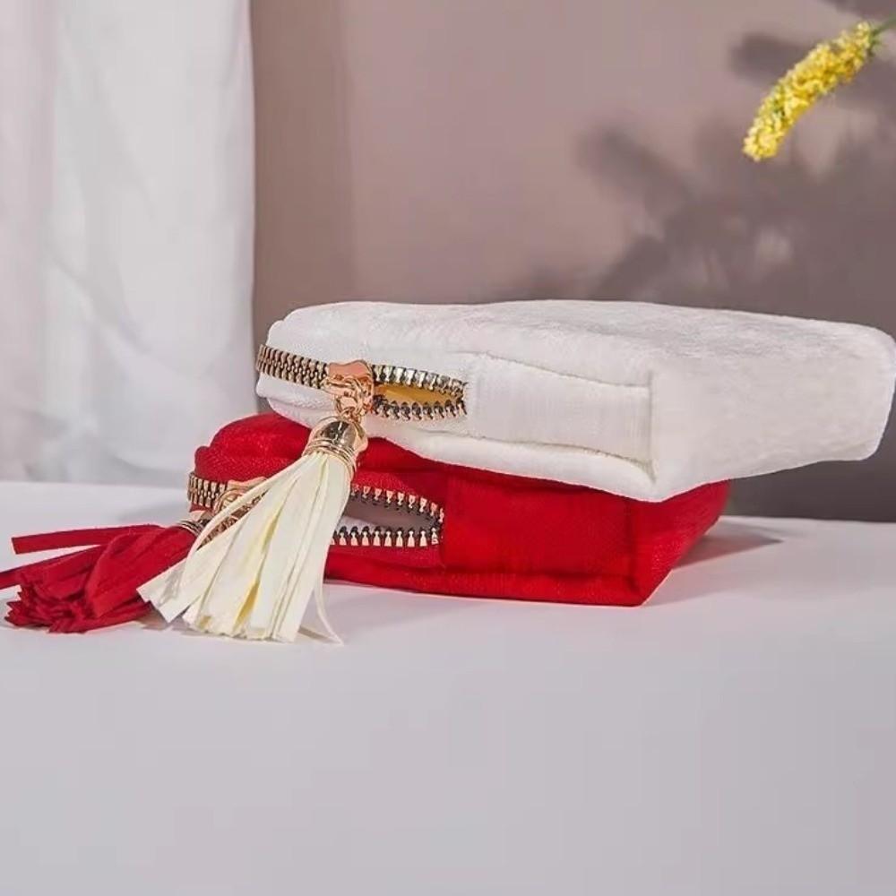 Velvet Jewelry Storage Bag Five-Layer Jewelry Holder Portable Jewelry Packing Bag  Gift