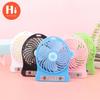 1Pc Fan Cooling Portable Rechargeable Led Light Fan Air Cooler Mini Desk Fan