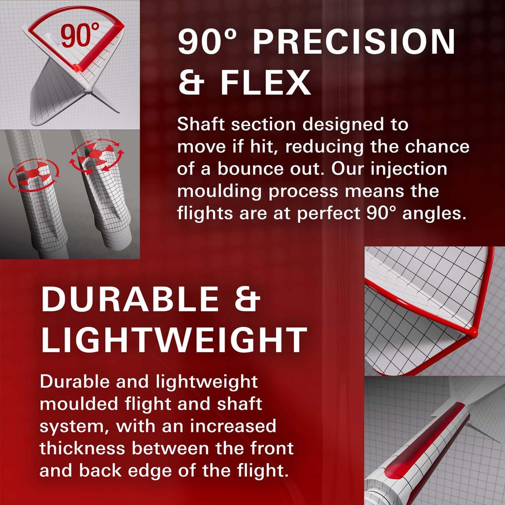 Мишени для дротиков и стержни Aquamarine Интегрированный дизайн 3 штуки Профессиональные аксессуары для дартса K-Flex
