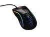 Glorious Model D Ergonomic Mouse Gaming Mouse Side Button RGB Glowing 6 Program Buttons DPI 12000 Black for PC Gaming (69g)