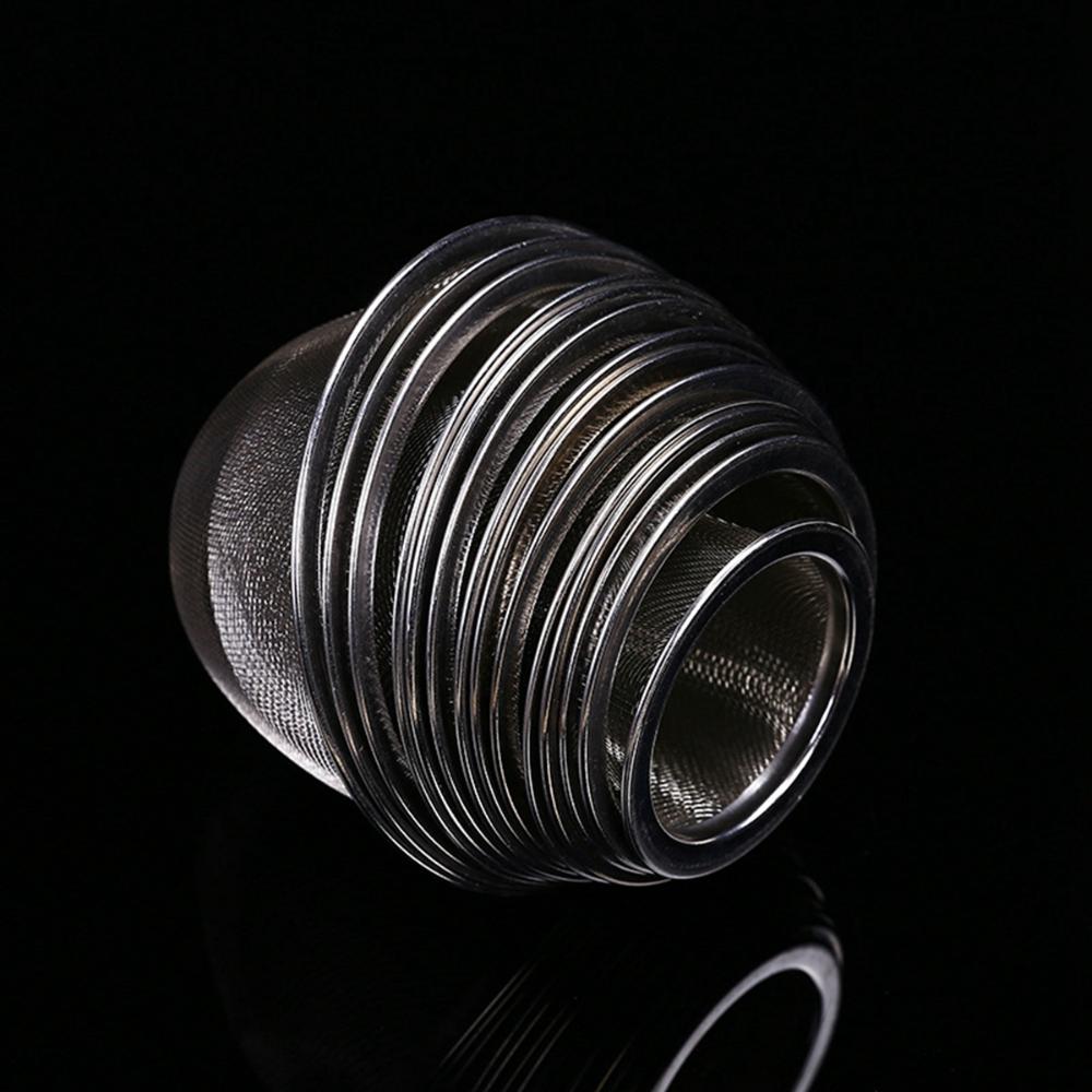 5-9.5CM Kitchen Reusable Stainless Steel Loose Leaf Tea Spice Filter Drinkware Strainer Tea Infuser