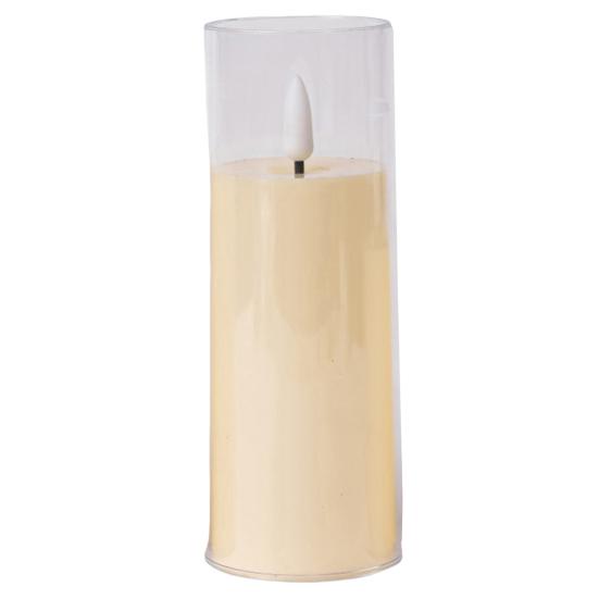 Светодиодная лампа-свеча, реалистично выглядящая, беспламенная, на батарейках, мерцающая поддельная свеча, украшение для вечеринки