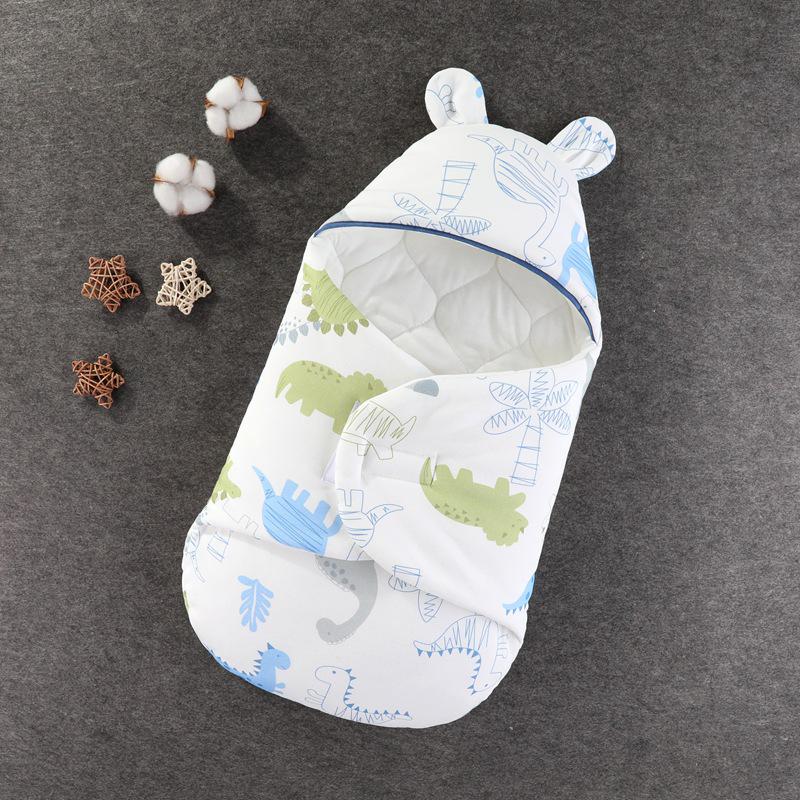 Butterfly Newborn Baby Swaddle Blanket - Pure Cotton, Thick for Spring, Autumn & Winter