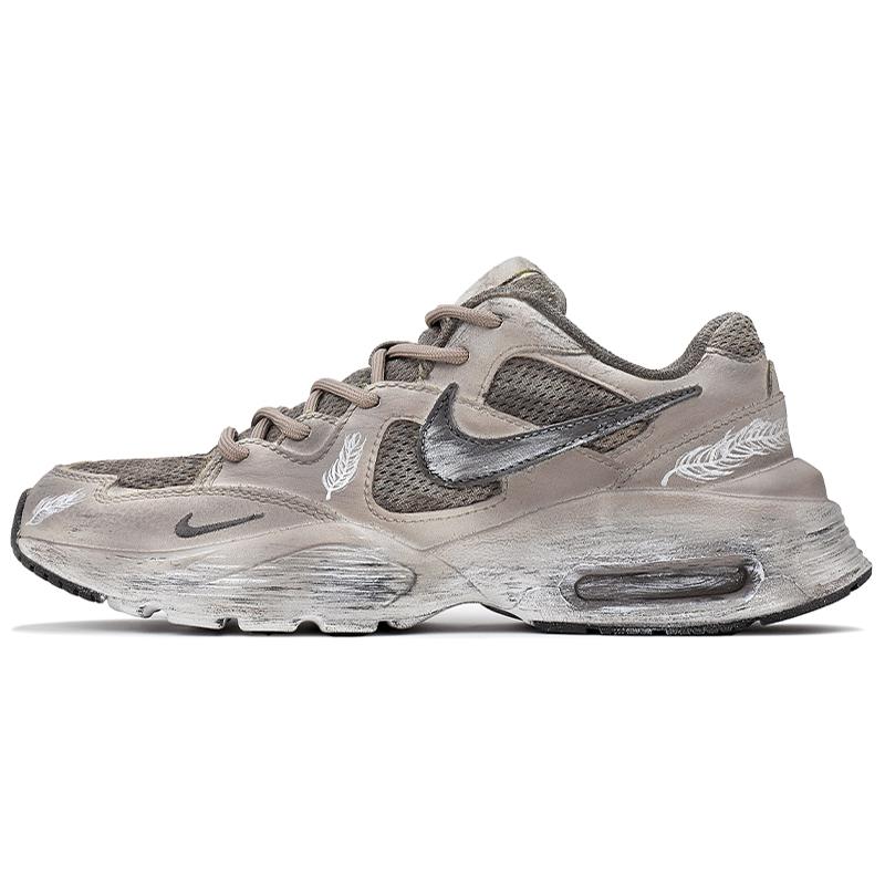 Nike Air Max Fusion Abrasion Resistant Slip Resistant Low top Running Shoes Women's CJ1671-100(Team679-S-BOX)