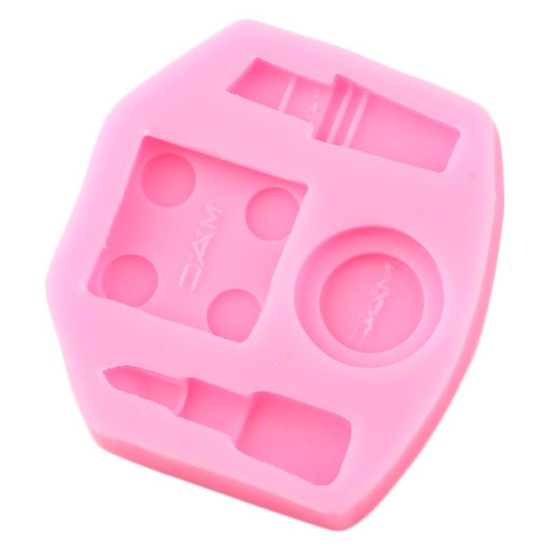 Силиконовые формы для губной помады, инструменты для макияжа, инструменты для украшения торта из помадки, форма для кексов, полимерная глина, формы для конфет, шоколада и мастики