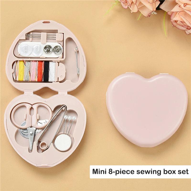 Travel Mini Sewing Kit Portable Needle Threads Box Storage Bags Home Living Professional DIY Sewing Kit