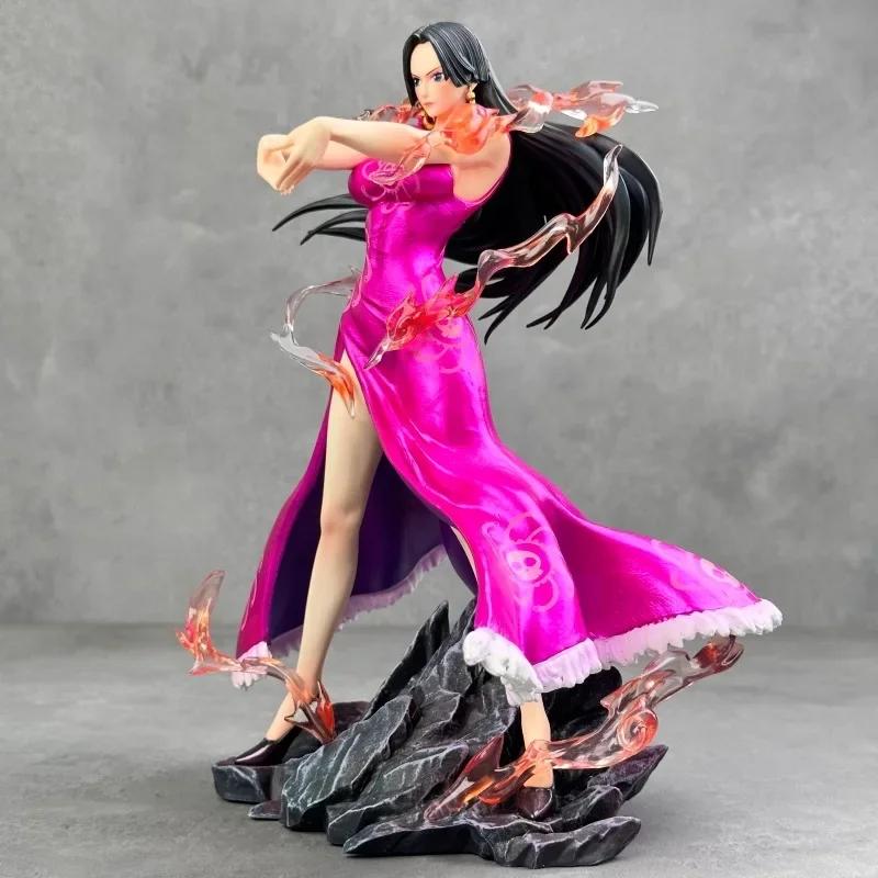 24 см Персонаж One Piece Боа Хэнкок Анимированная ПВХ Фигурка Персонажа Статуя One Piece Модель для Коллекционирования Взрослыми Подарок