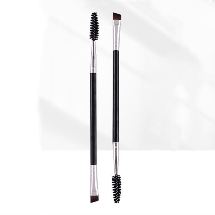 2 шт./компл. кисть для контура бровей, кисть для подводки для глаз, портативная мягкая подводка для бровей, кисть для макияжа для женщин, косметические инструменты для красоты