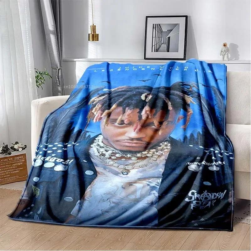 Альбом Rapper Juice Wrld 999 одеяло постер с художественным принтом фланелевое одеяло мягкое покрывало для дивана согревающий чехол подарок для меломанов
