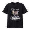 Swedish Vallhund Dog Lover T Shirt I Hear You Im Just Not Listening  vintage Washed Stylish Top For Everyday Wear graphic