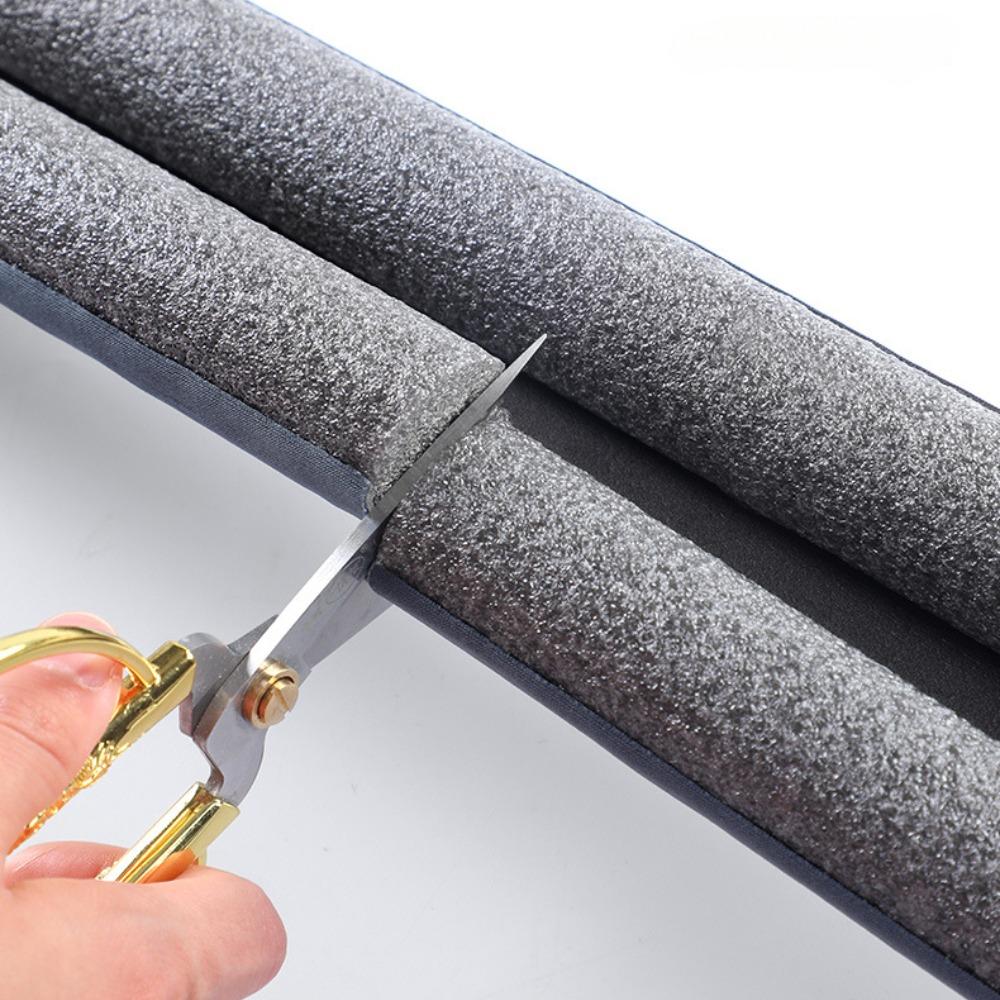 90CM 1PCS Waterproof Seal Strip Draught Excluder Stopper Door Bottom Guard Double Soundproof Flexible Wind Noise Reduction