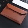 Large Capacity A4 Leather File Bag - Multifunctional Business Office Folder
