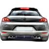 Для Vw Volkswagen Scirocco 2009-2014 Диффузор Правый Левый Выход Пластик