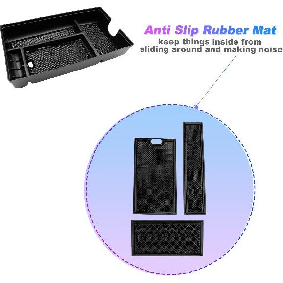 SXCY для 2023 2024 2025 Lexus RX 350 Органайзер центральной консоли 2023 2024 2025 Аксессуары RX 350 Лоток консоли подлокотника для 2024 2025 RX Hybrid RX 350h/