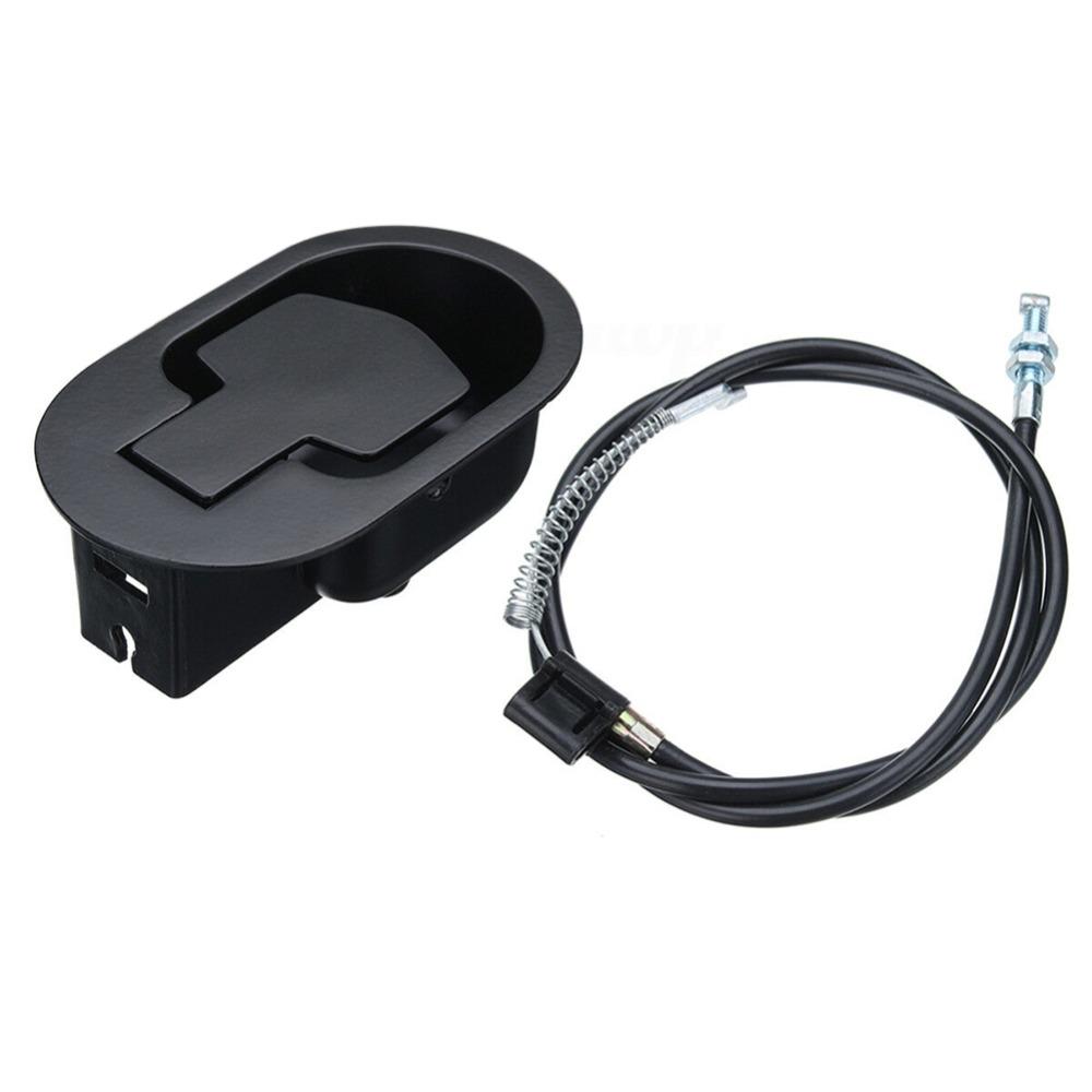 Black finished surface Pull Cable Switch Aluminum accessory parts Furniture Latch  Sofa chair refit