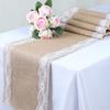 1pc-rustic Hemp Lace Wedding Party Table Decor