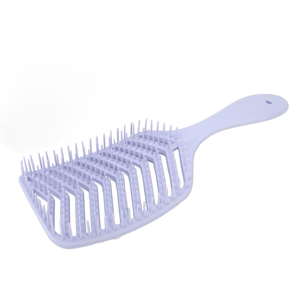 Изогнутая вентилируемая расческа для волос Профессиональная массажная лопатка для кожи головы Распутывающая расческа Инструмент для укладки для быстрой сушки феном