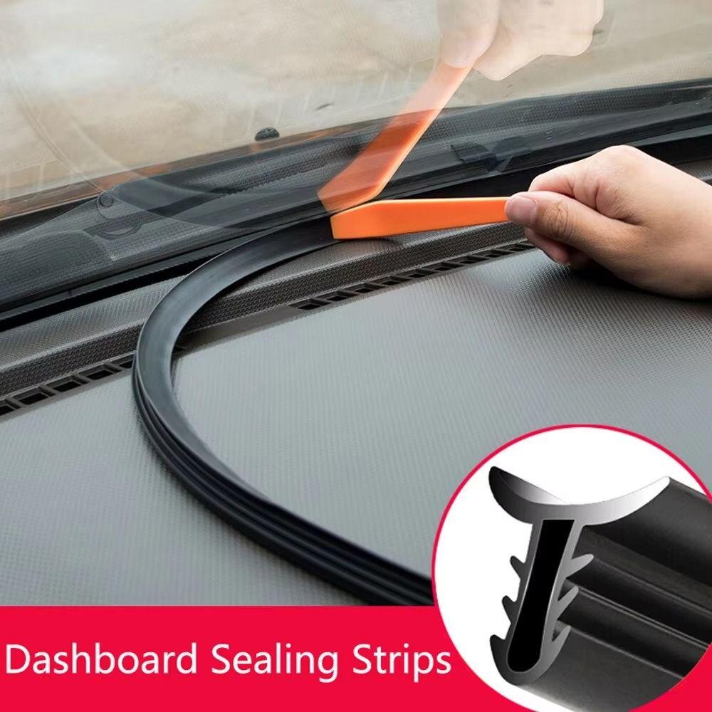 Soundproof Car Dashboard Sealing Strip Dustproof Car Sticker Soundproof Rubber Strip Car Accessories Noise-proof