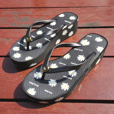 Модная обувь Женская Средняя Женские тапочки Бежевые босоножки на каблуке Pantofle Роскошные шлепанцы Сланцы Женские Пляжные Резиновые шлепанцы Мягкие Черные 20