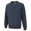 Primeess Crew Knitted Sports Round Neck Pullover Sweatshirt Unisex Sweatshirt Dark-Gray 631385-69